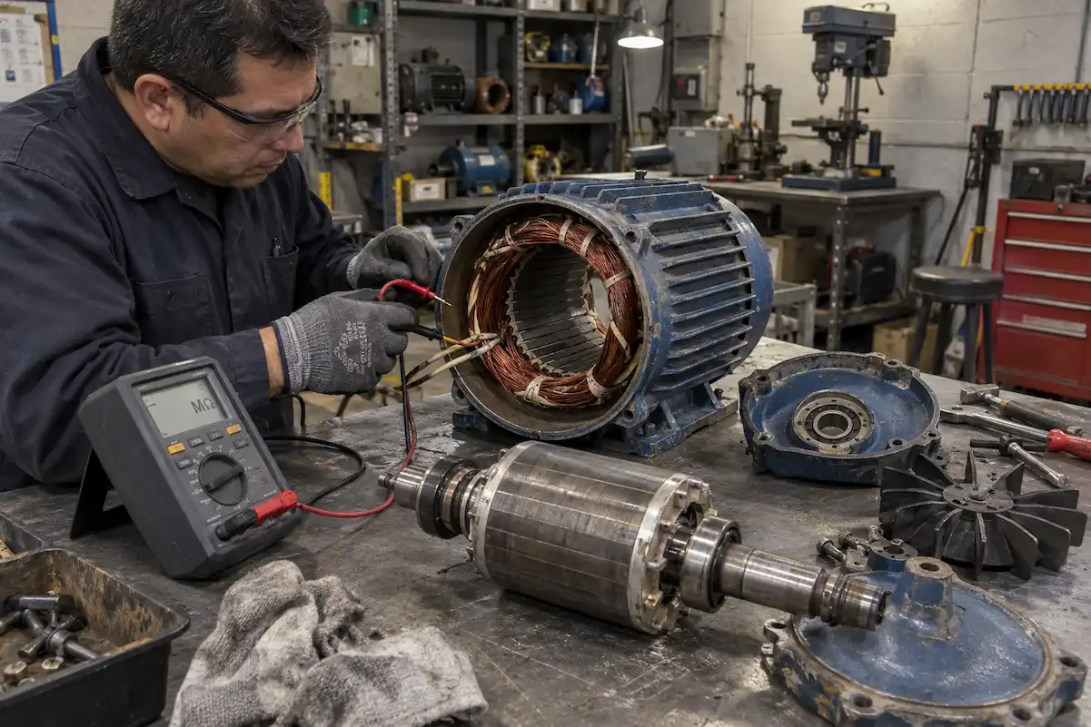 Embobinado Motores Eléctricos